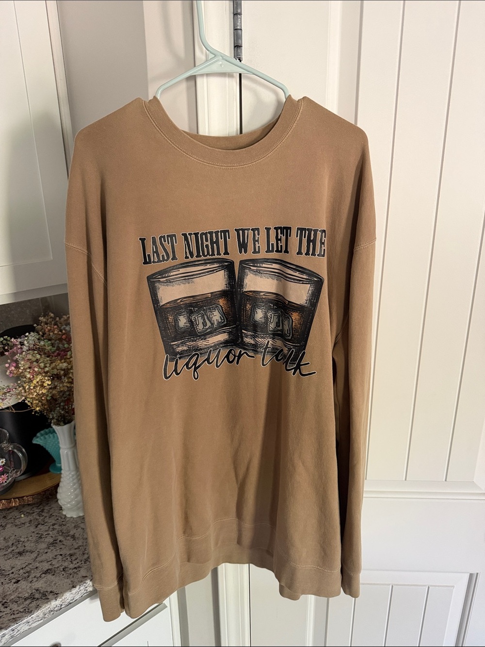 Morgan Wallen inspired  'Liquor Talk' Sweatshirt